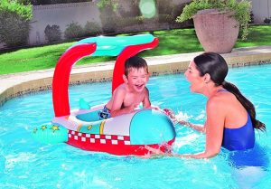 Bestway UV Careful Sun Protection Kinder Kinder aufblasbare Schwimmbad Schwimmer